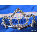 Fashion rhinestone tiara couronne couronne d&#39;enfant et tiaras couronne papier à dessin fait à la main